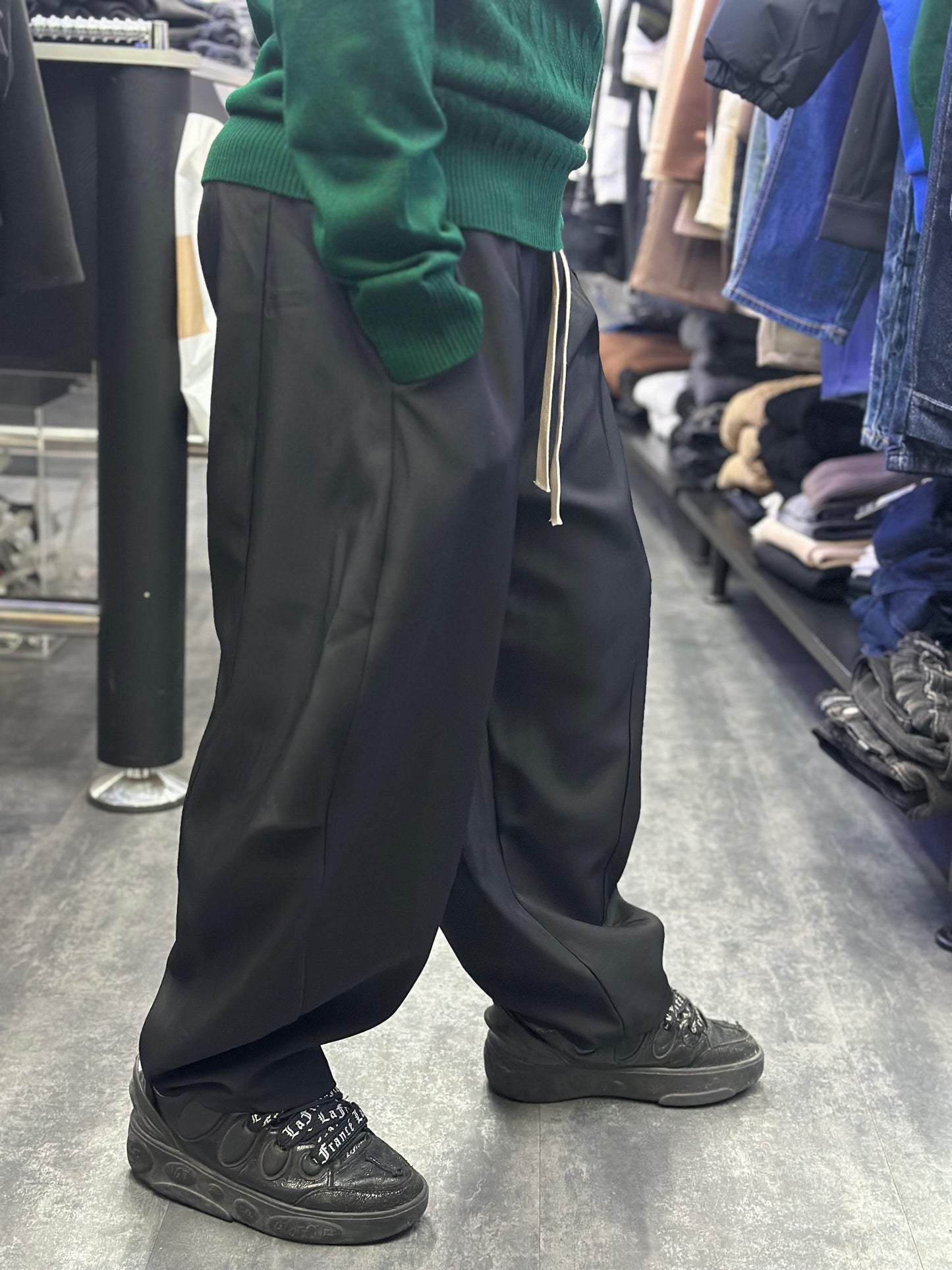 PANTALONE BALLON NERO