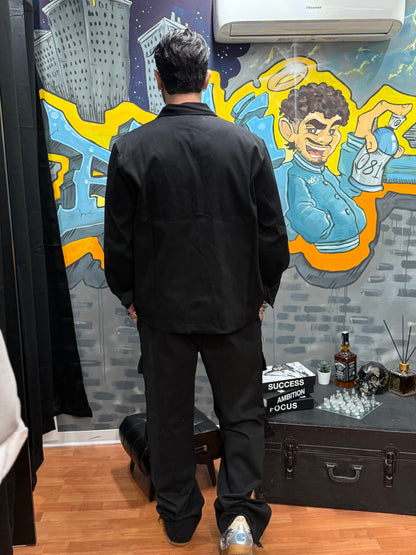 COORDINATO A COSTE NERO