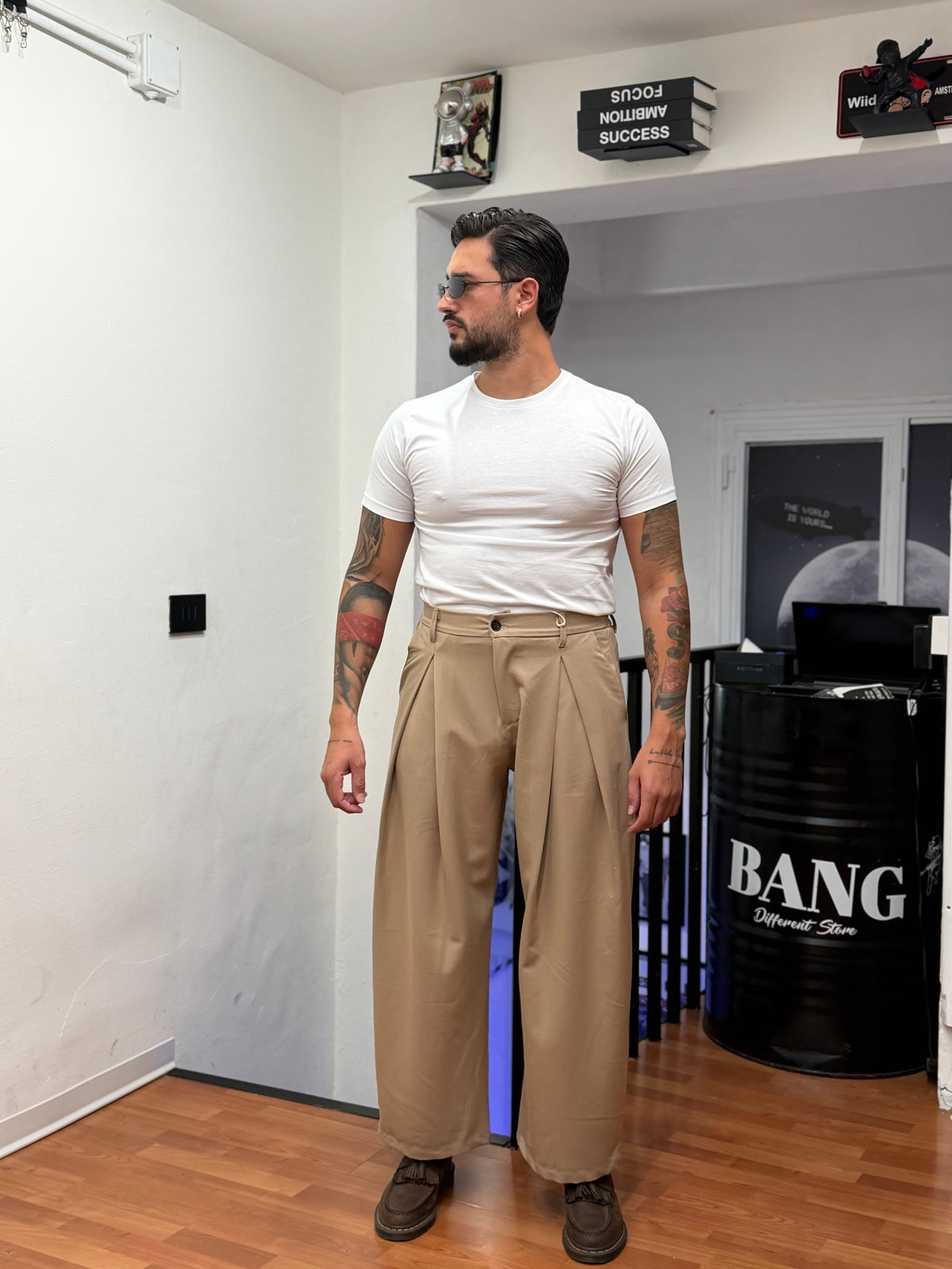 T-SHIRT SLIM BIANCA