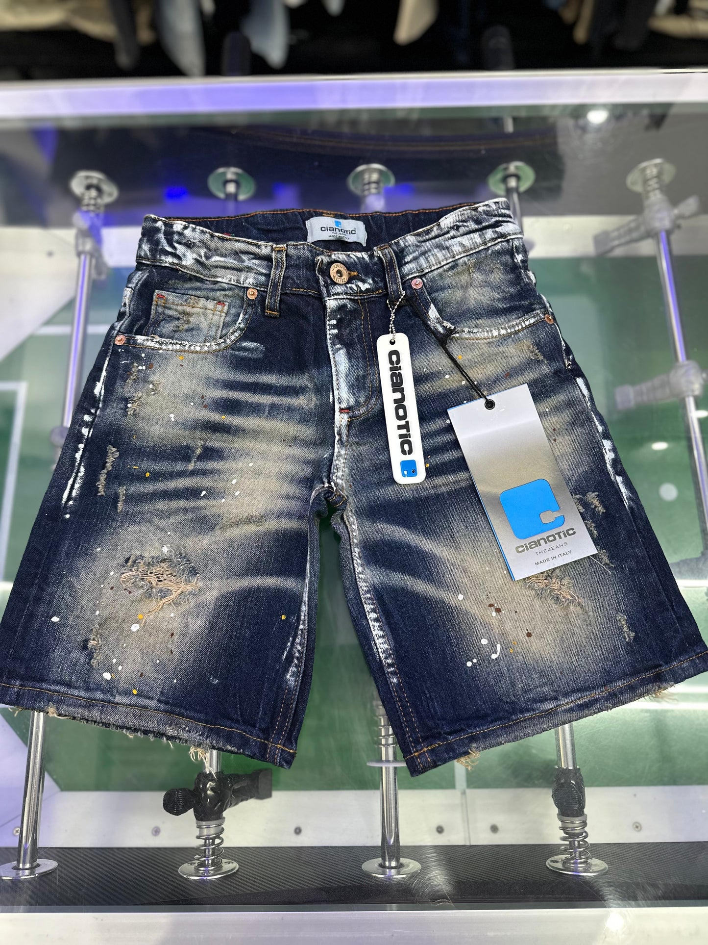 BERMUDA JEANS CIANOTIC