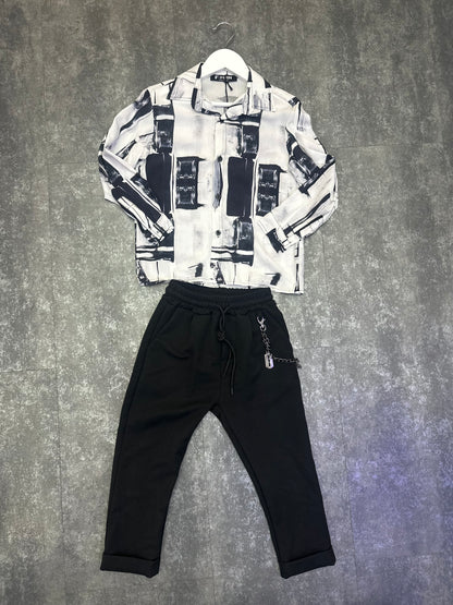 CAMICIA A FANTASIA IN VISCOSA