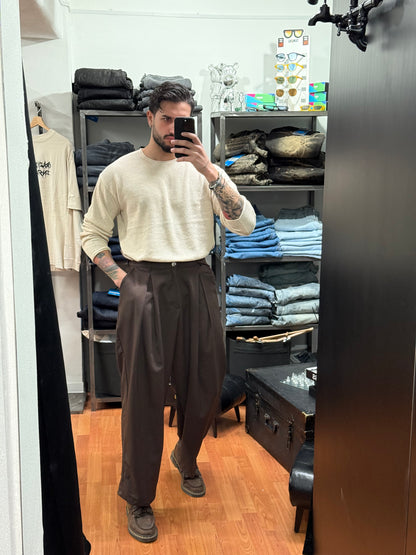 MAGLIONCINO TRAFORATO BEIGE