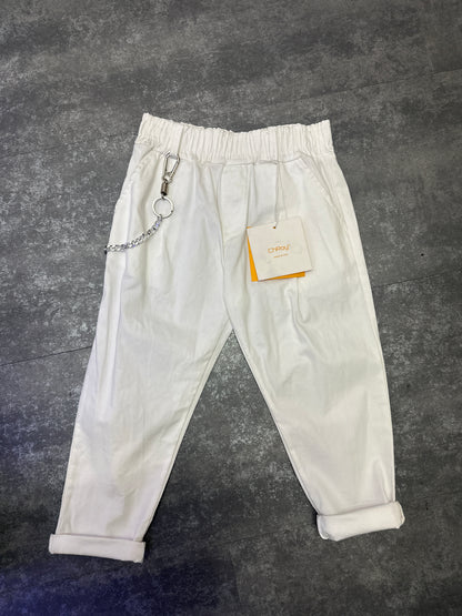 PANTALONE BIANCO