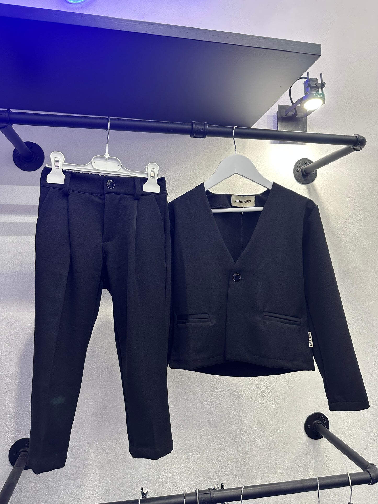 COORDINATO MONTECARLO THE BROTHERS NERO