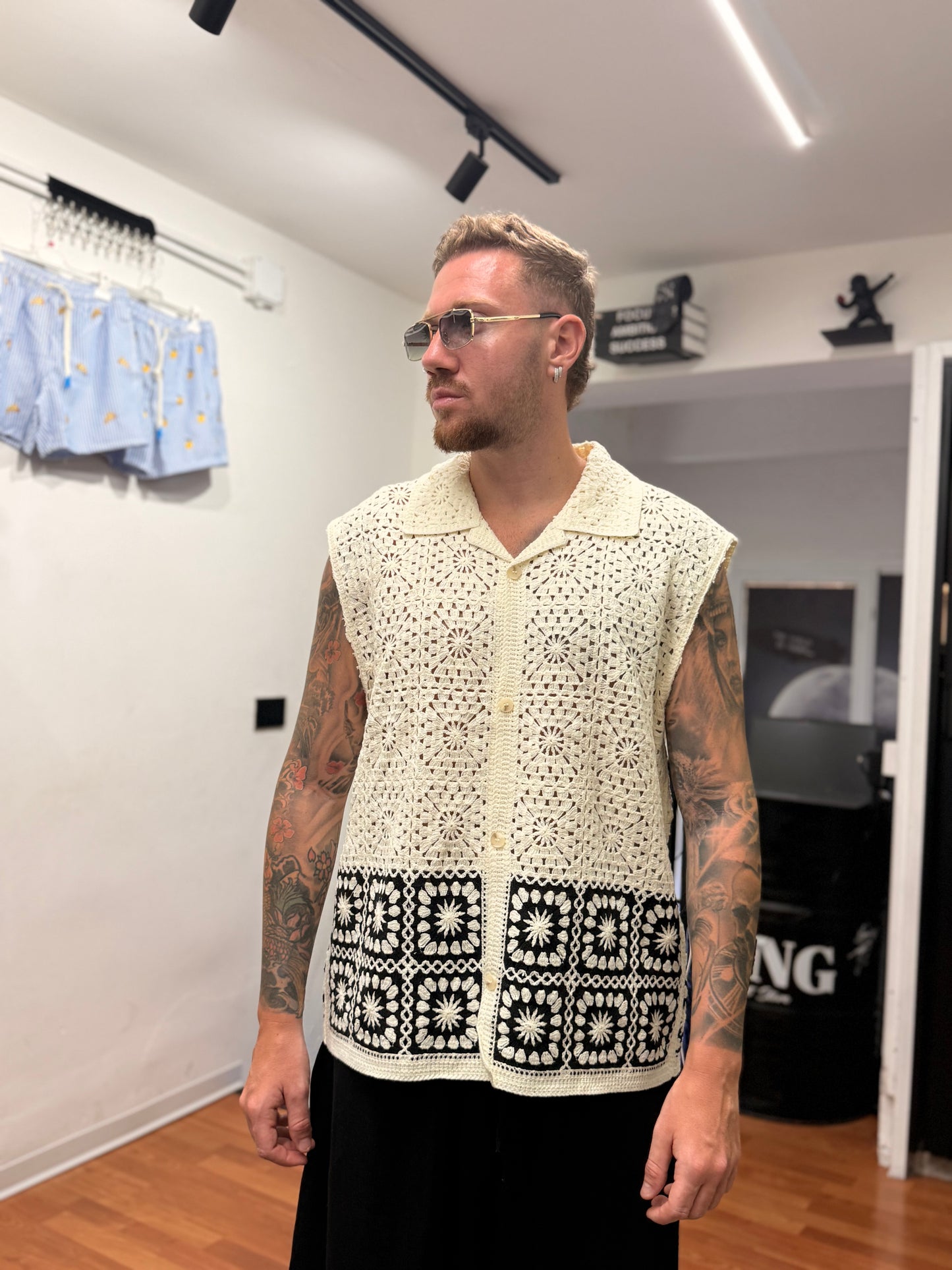 CAMICIA ZANTE SMANICATA