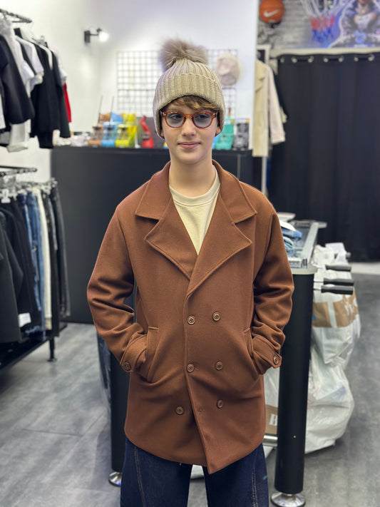 CAPPOTTO DOPPIO PETTO MORO