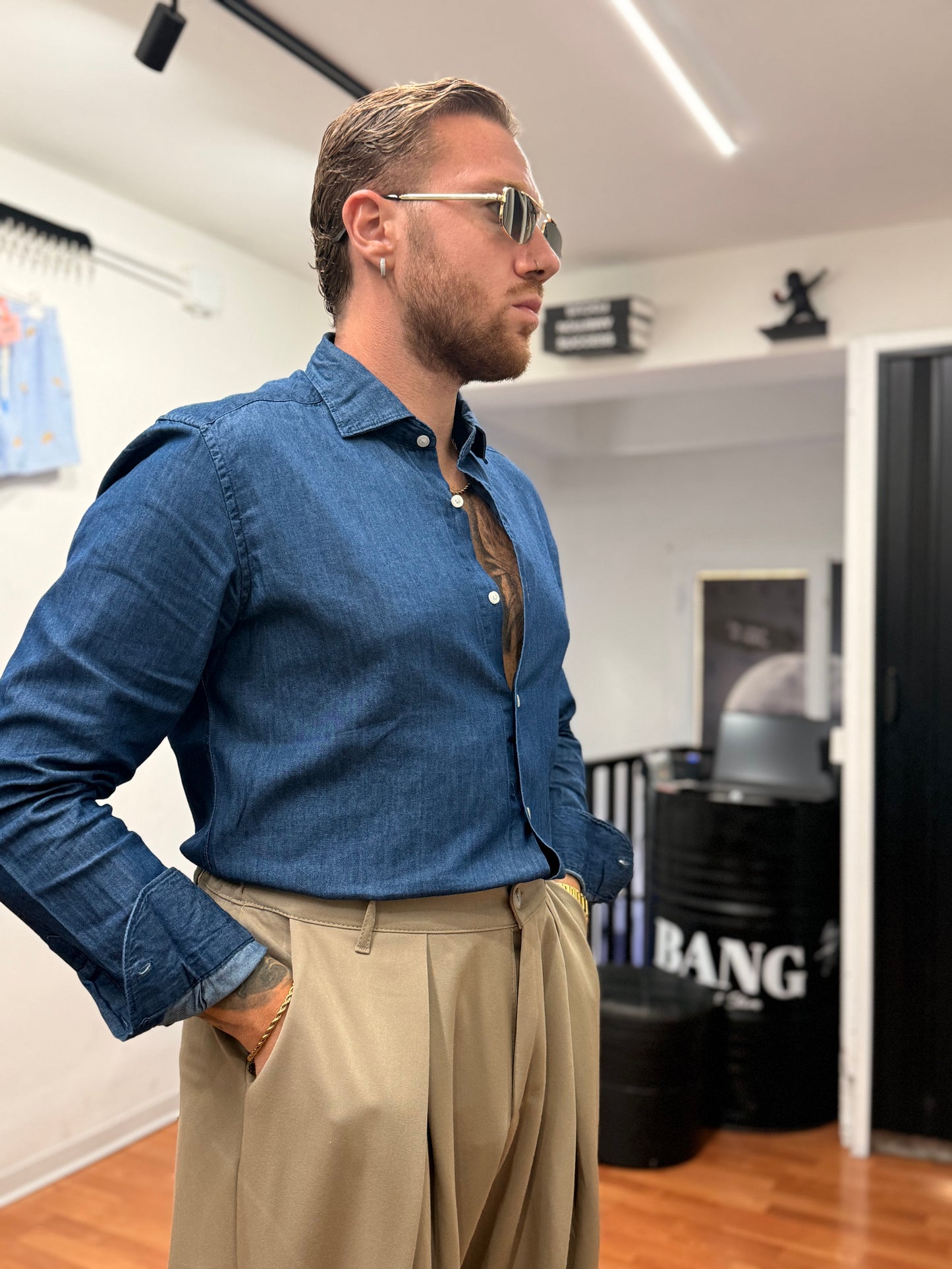 CAMICIA JEANS 0