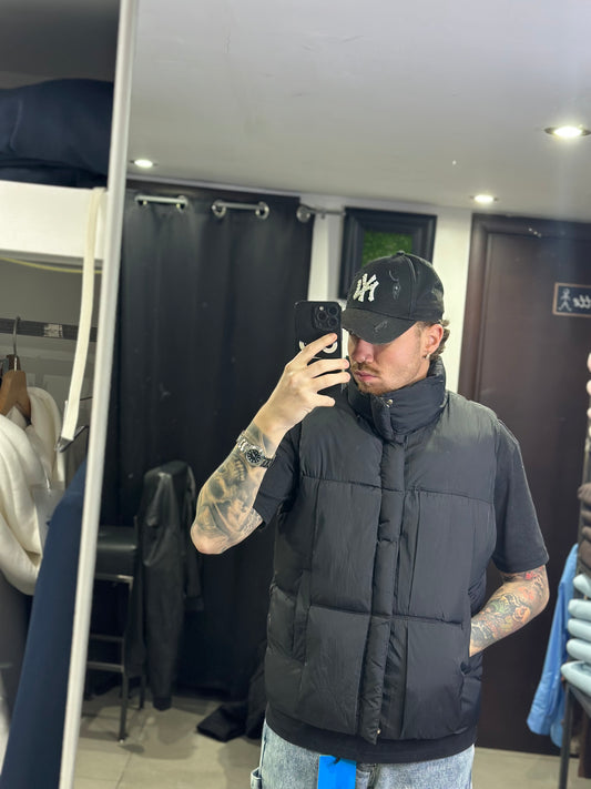 SMANICATO BOMBER NERO