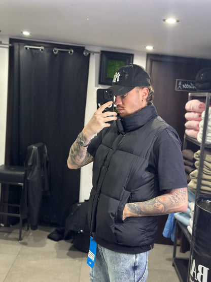 SMANICATO BOMBER NERO