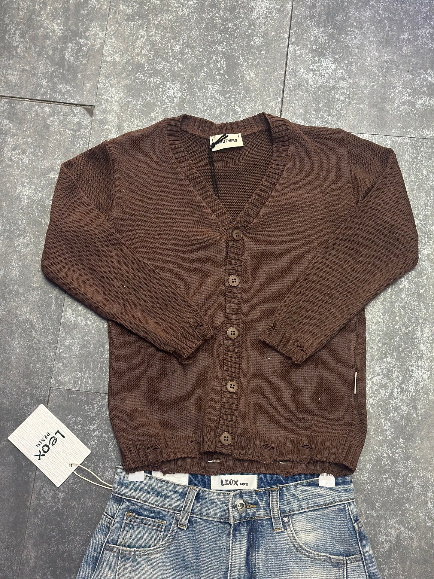 CARDIGAN DESTROYED MORO