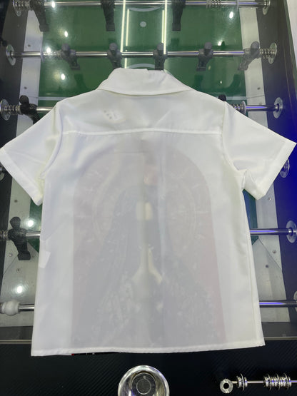 CAMICIA STAMPA BIANCA