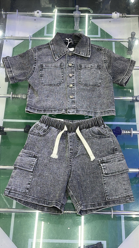 COORDINATO DENIM BLACK