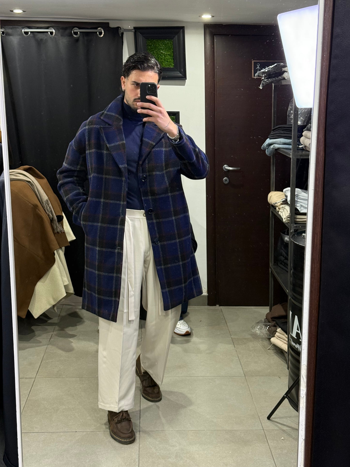 CAPPOTTO MOD. MARCELO BURLON BLU