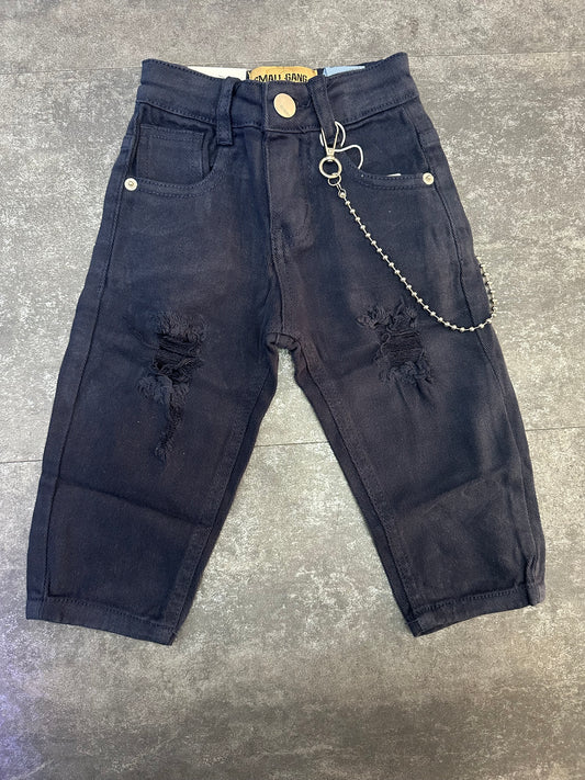 jeans basic blu