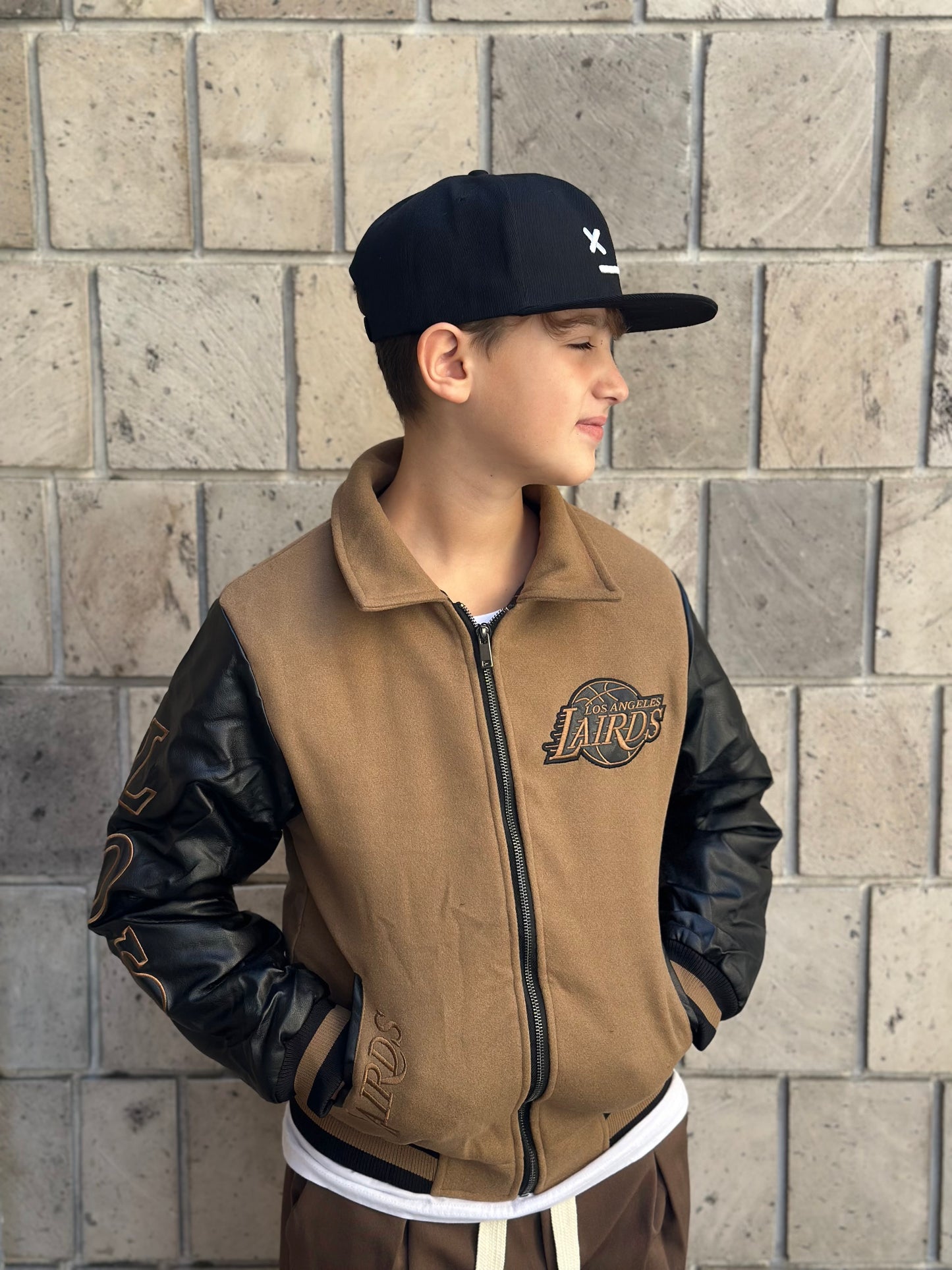 GIUBBOTTO COLLAGE FANGO