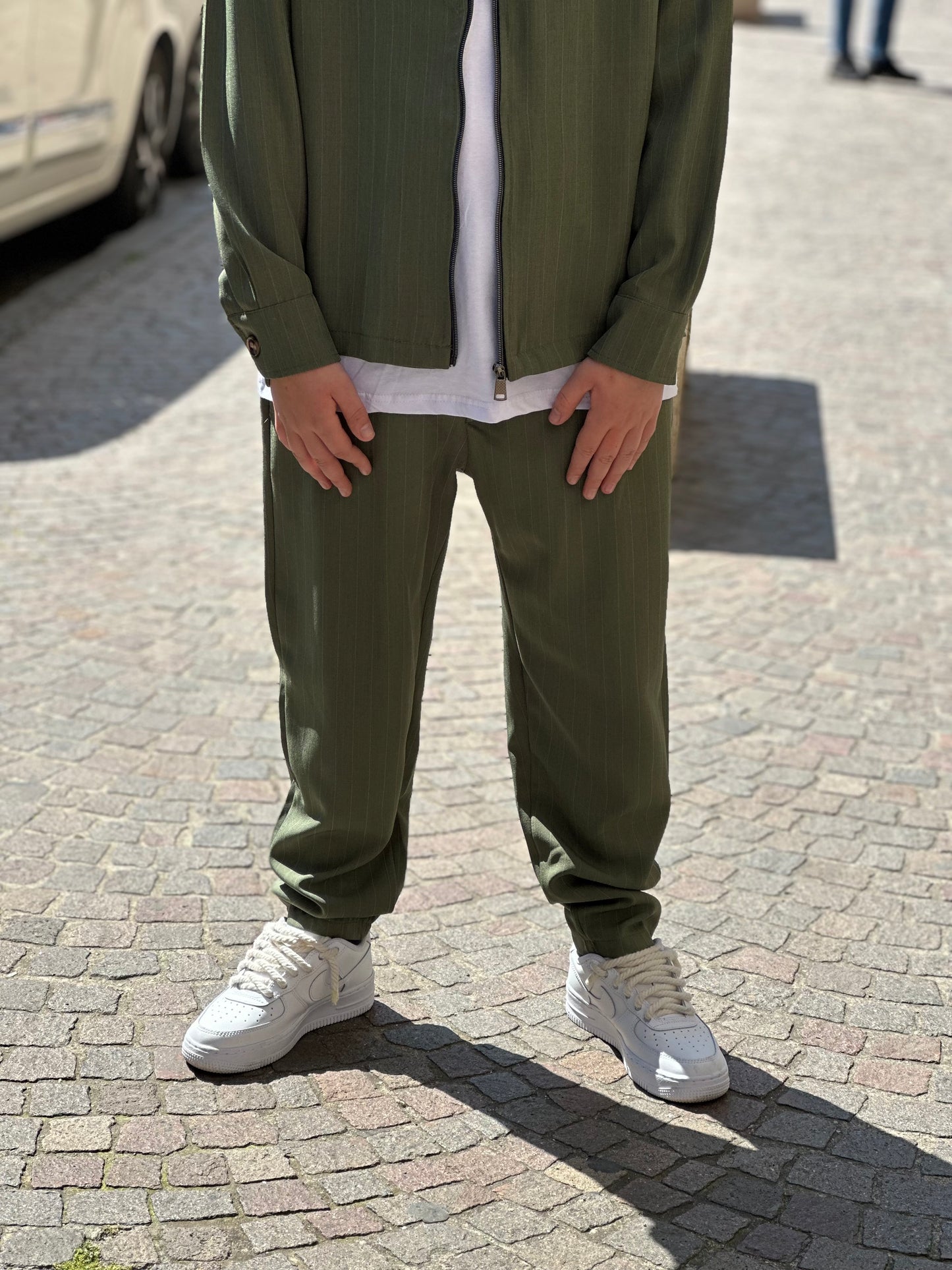 COORDINATO GESSATO MILITARE