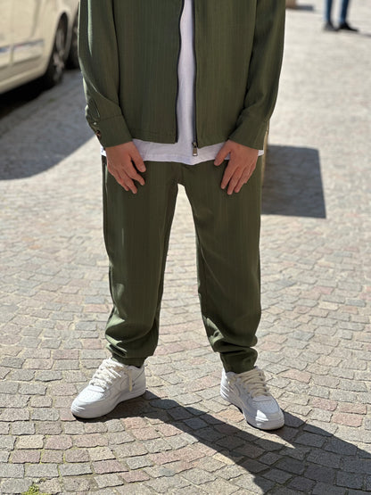 COORDINATO GESSATO MILITARE