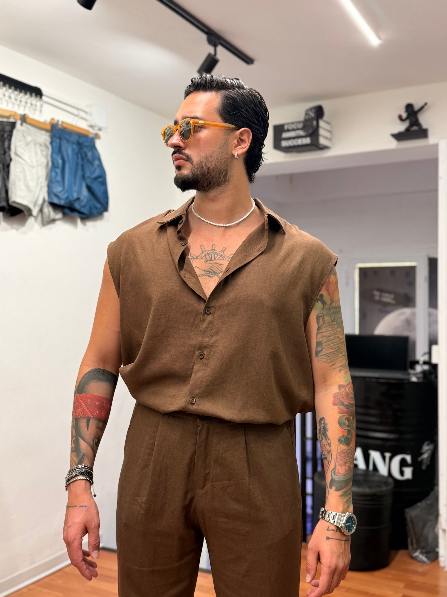 COORDINATO TOKYO IN LINO MORO