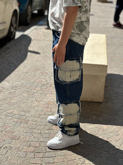 Jeans Cargo sfumato