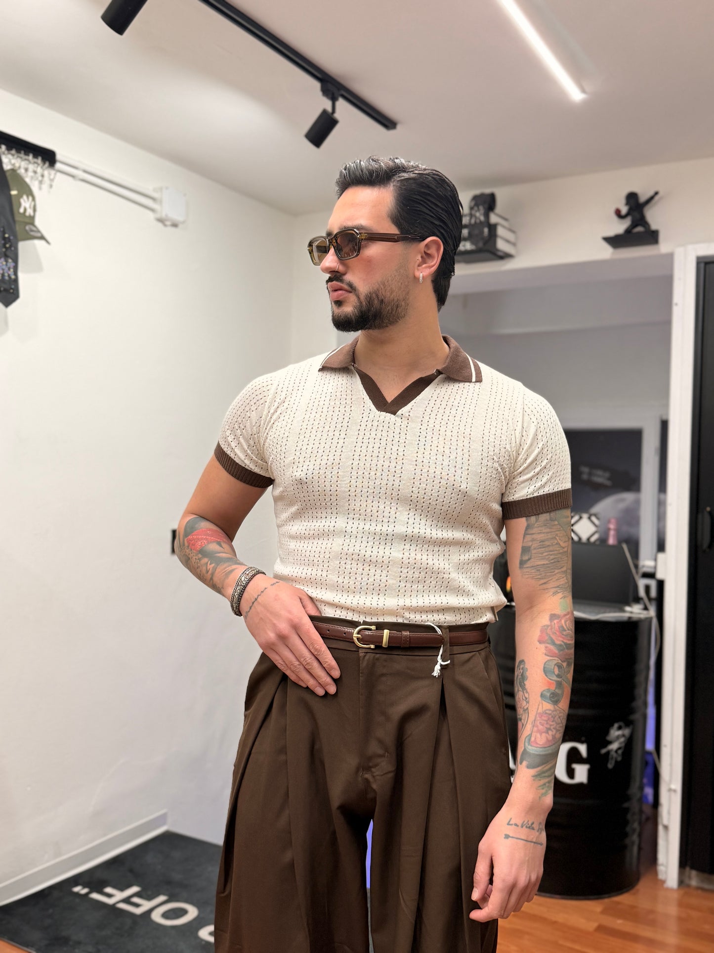 CINTURA VINTAGE MORO