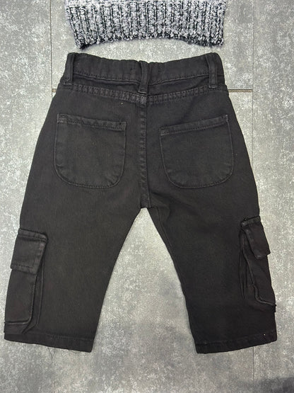 CARGO MULTIPOCKET NERO