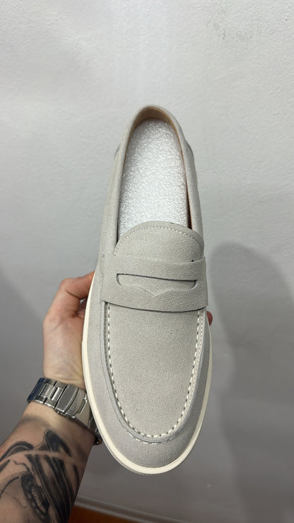 MOCASSINO SNEAKERS BEIGE
