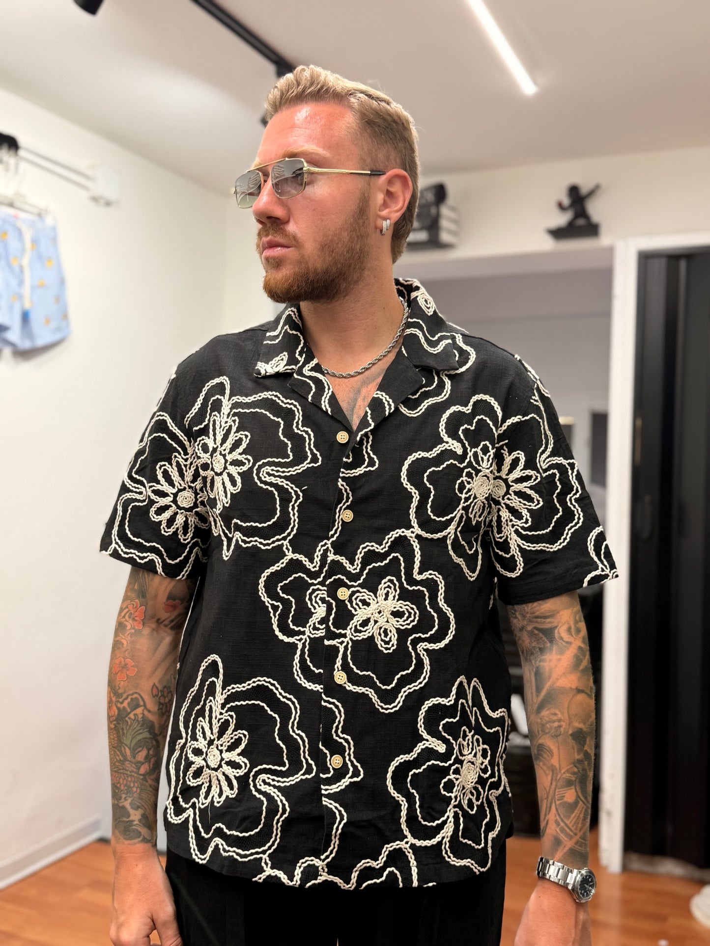 CAMICIA MYK NERA
