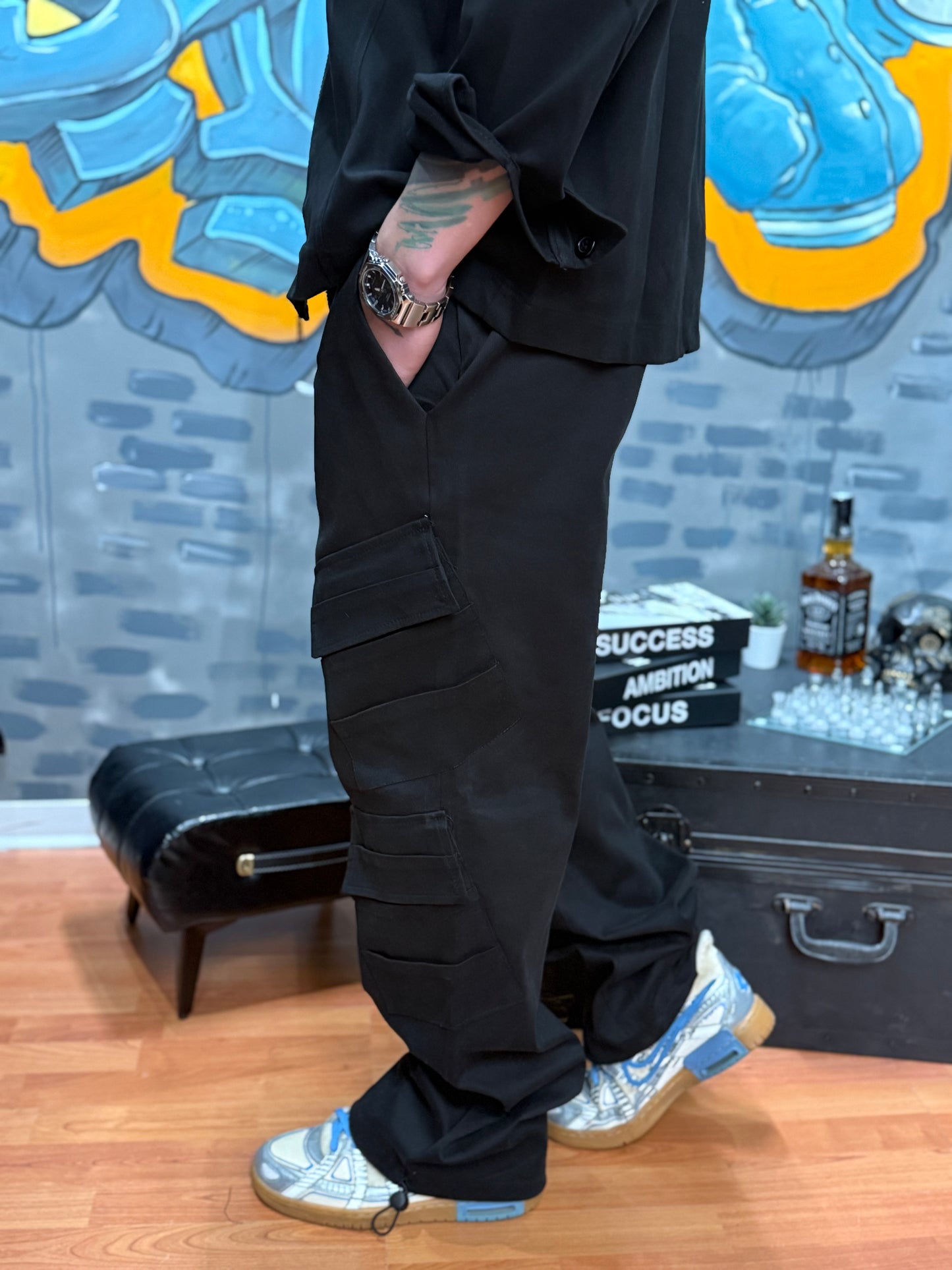 COORDINATO A COSTE NERO