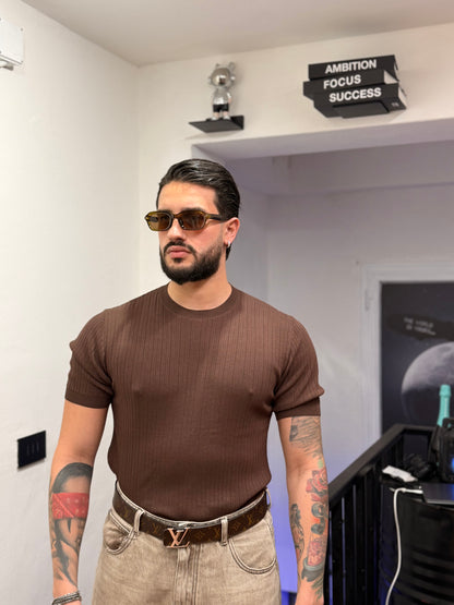 T-SHIRT FILO A COSTE MORO