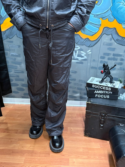 COORDINATO ECOPELLE GRIGIO