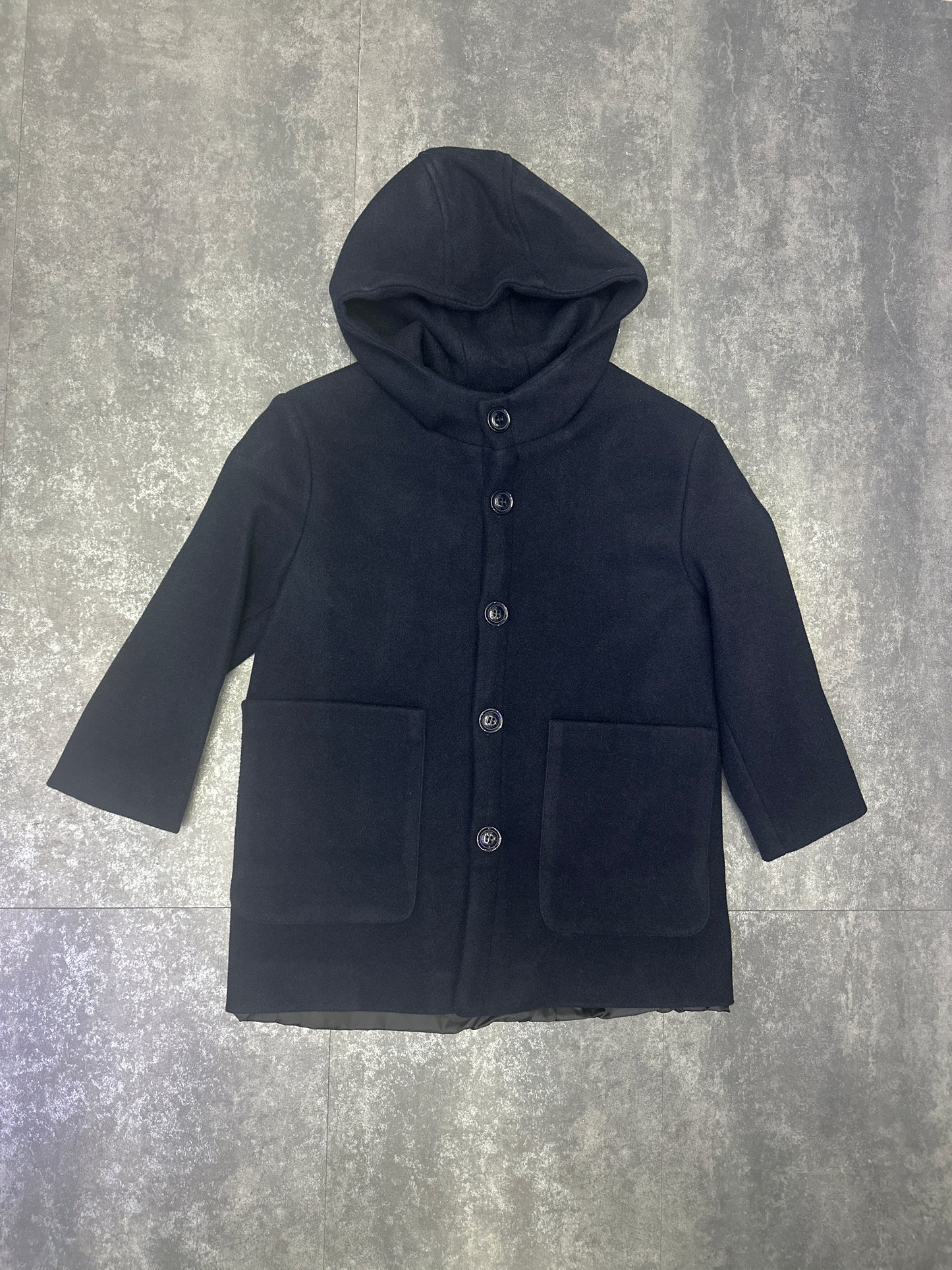 CAPPOTTO CON CAPPUCCIO 3 COLORI DISPONIBILI