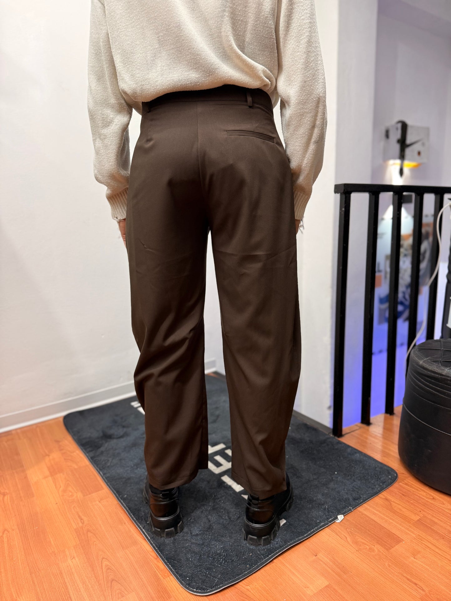 JAPANE PENCE DOPPIA ABBOTTONATURA MORO