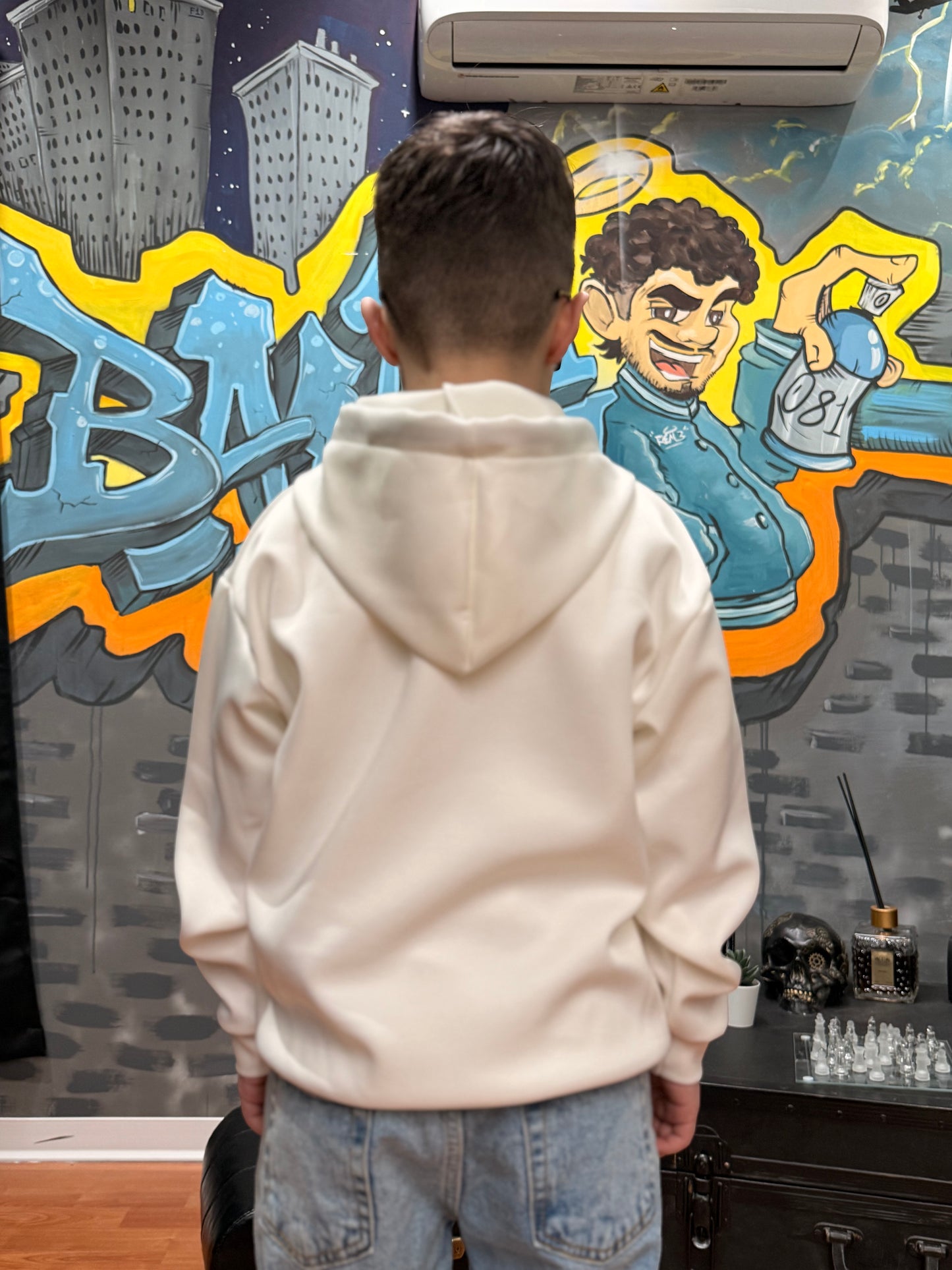 FELPA GARZATA STAMPATA 3D