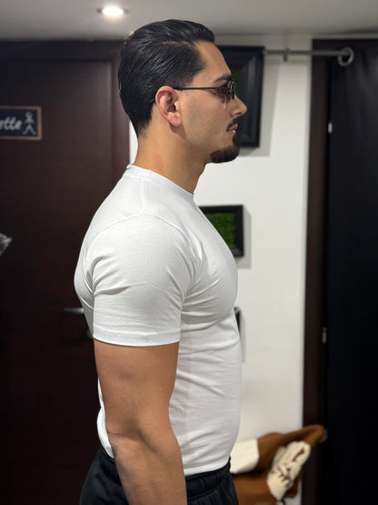 T-SHIRT SLIM BIANCA