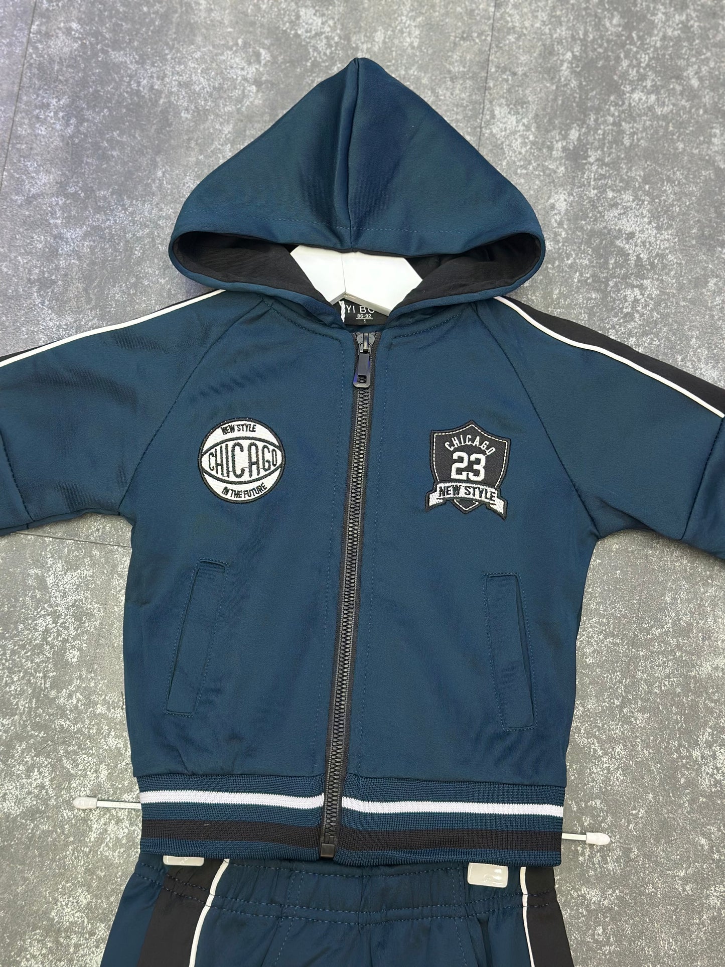 TUTA CHICAGO BLU SMERALDO