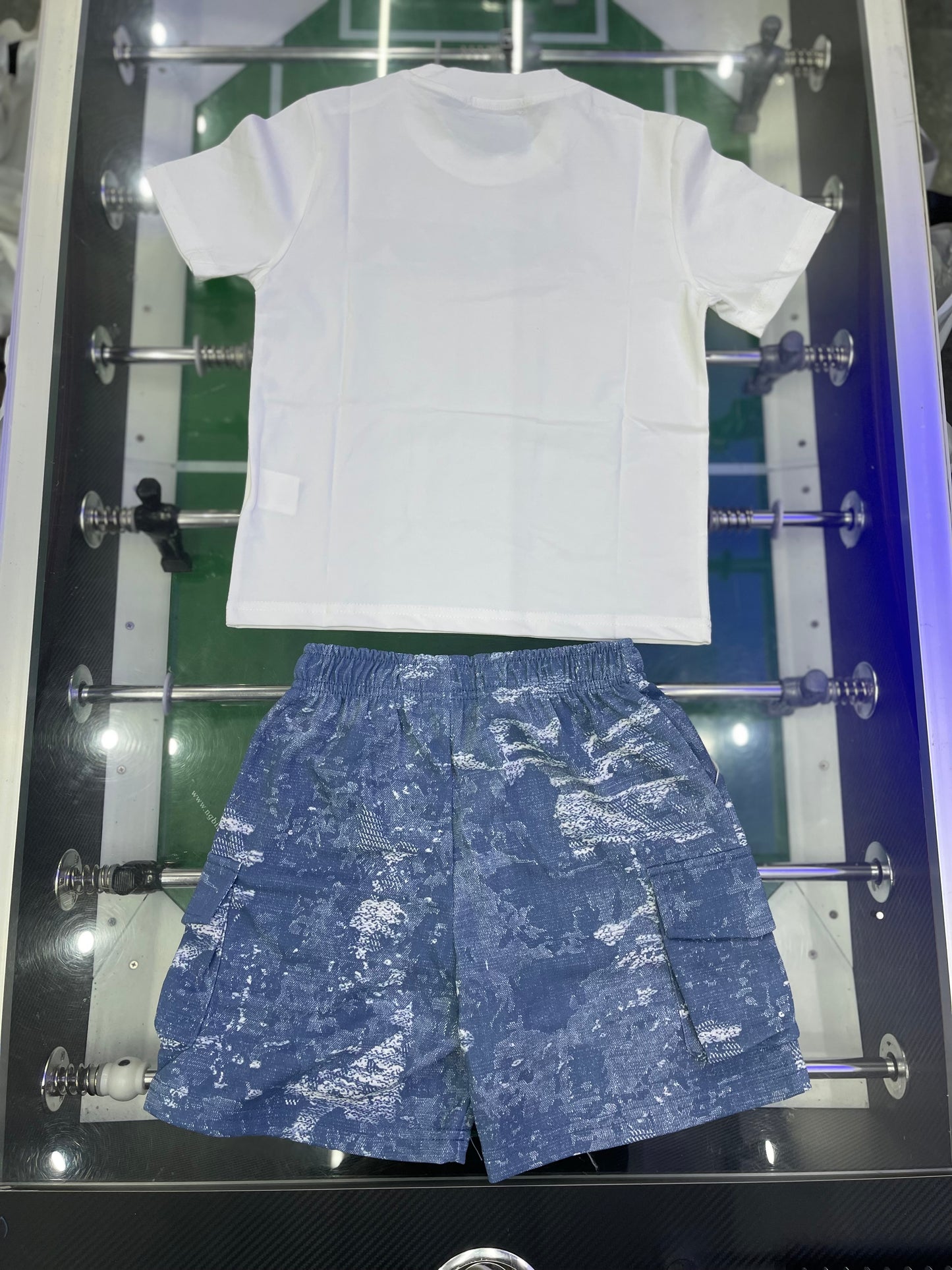 COORDINATO MIMETICO CELESTE