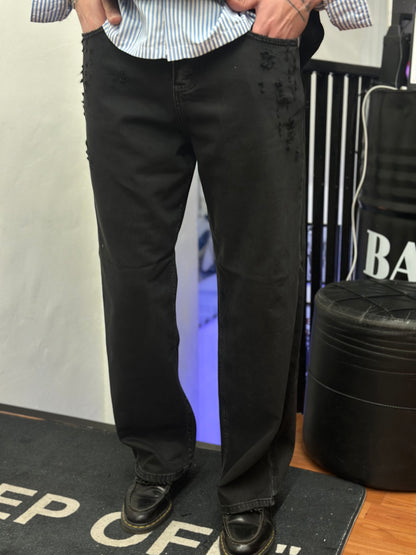 JEANS BAGGY BLACK