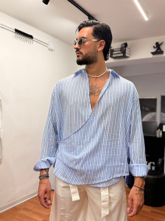 CAMICIA MAYA CELESTE