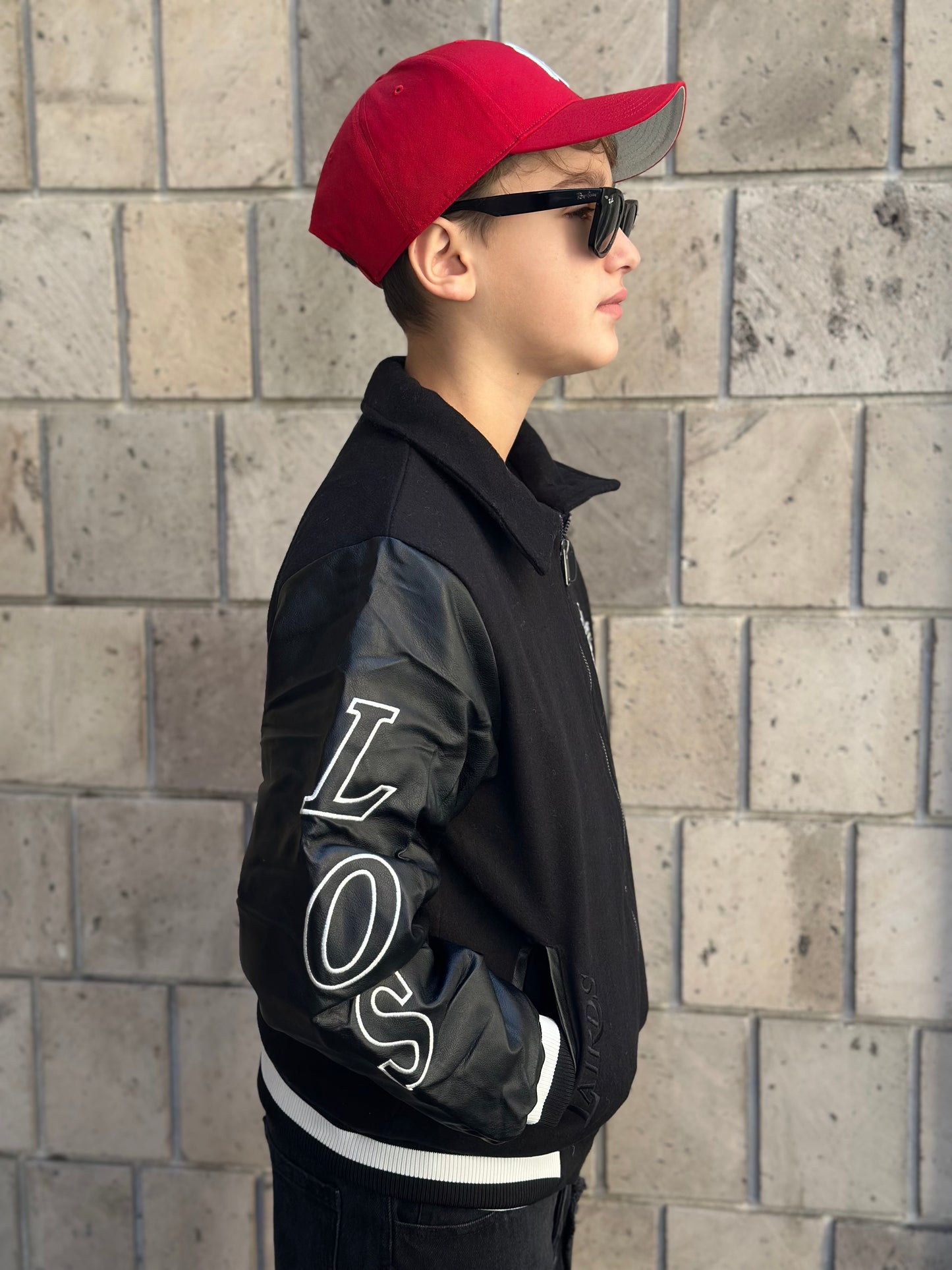 GIUBBOTTO COLLAGE NERO