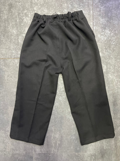 PANTALONE FONDO AMPIO NERO