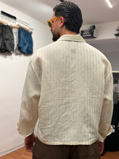 CAMICIA CROP MARSIGLIA PANNA
