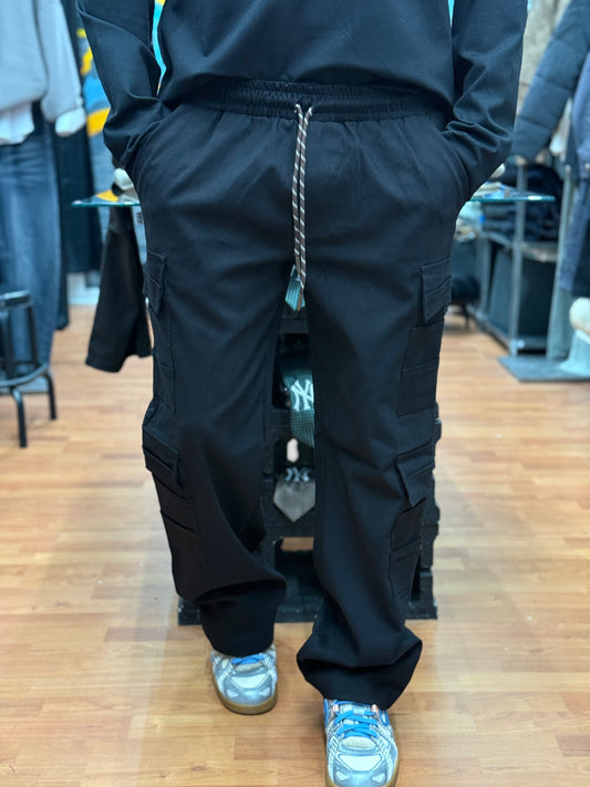 PANTALACCIO CARGO NERO