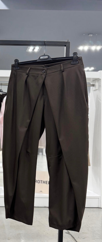 JAPANE PENCE DOPPIA ABBOTTONATURA MORO