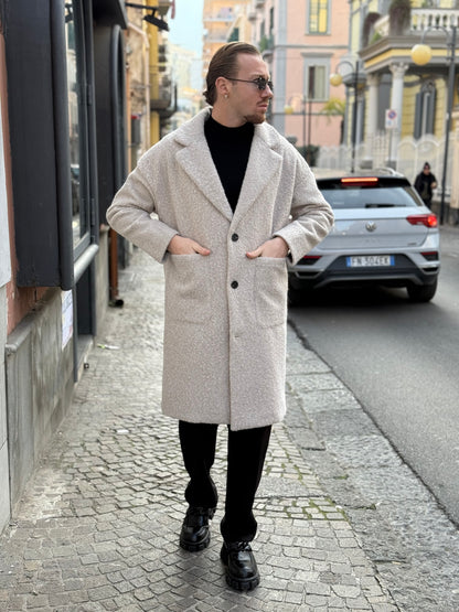 CAPPOTTO TEDDY BEIGE