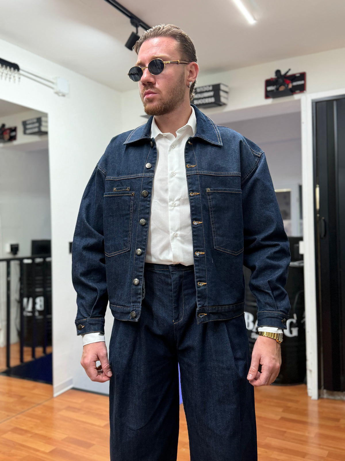 COORDINATO BALLOON DENIM