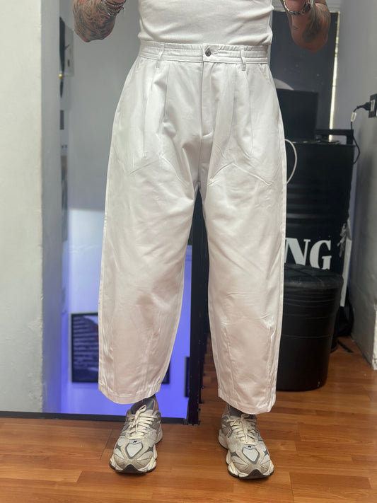 PANTALONE BALLON BIANCO