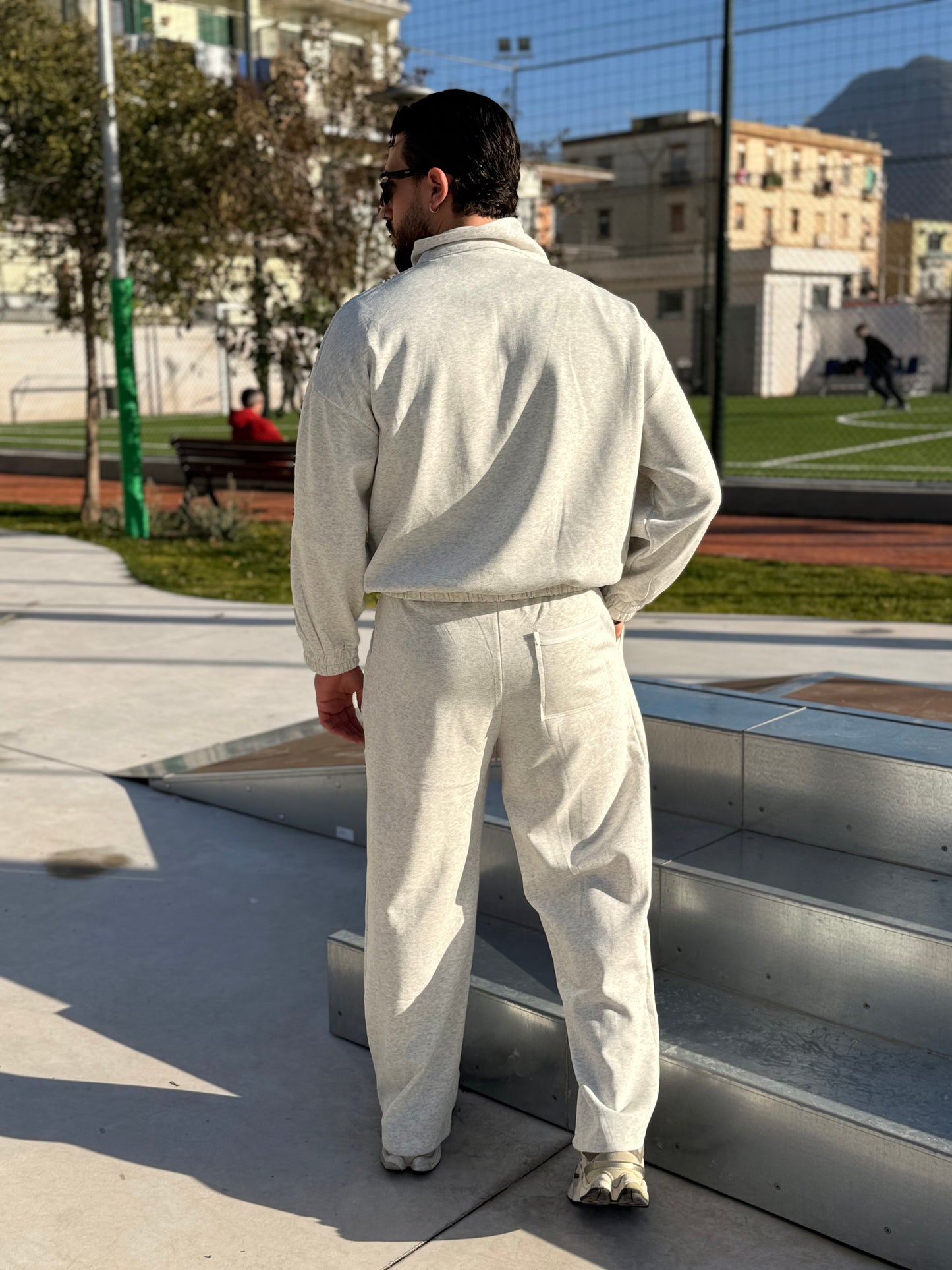 TUTA JAPANE CROP GRIGIA