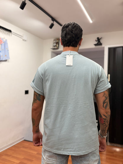 T-SHIRT PREMIUM LABEL POLVERE