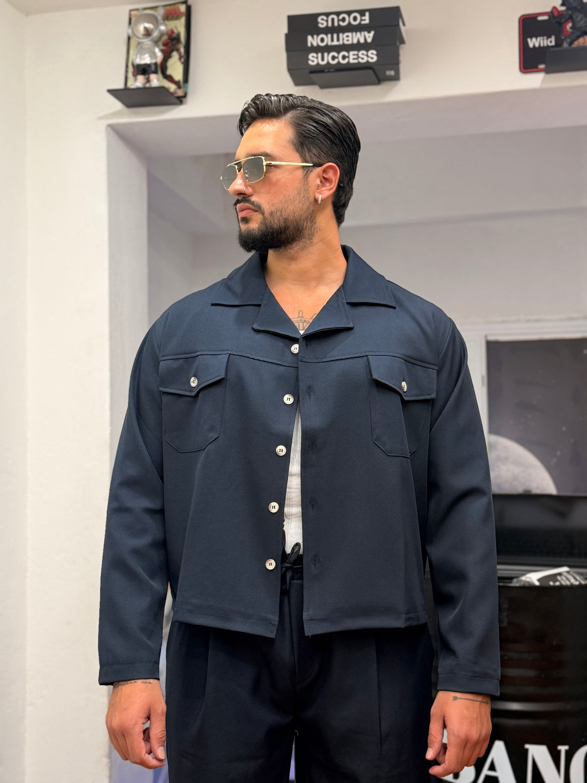 COORDINATO MILANO BLU