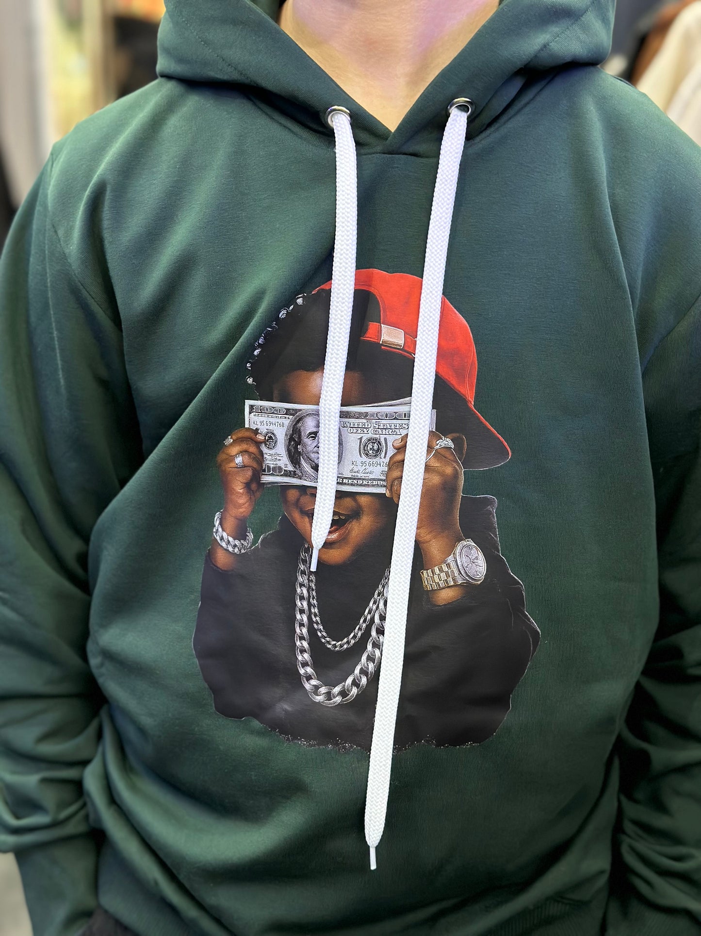 FELPA MONEY VERDE GUCCI